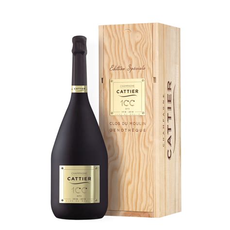 Champagne Cattier Clos Du Moulin Magnum Cuv E Ans Champagne Cattier