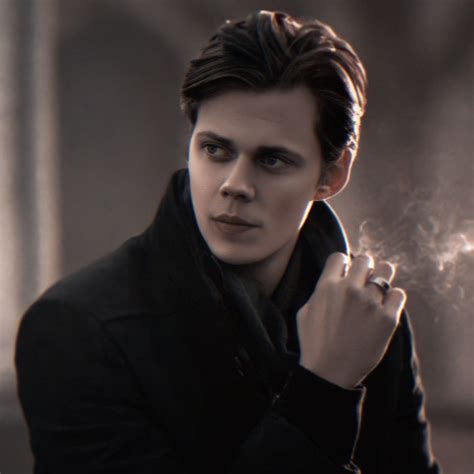 Bill Skarsgard Roman Godfrey Black Aesthetic