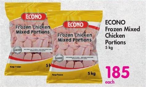 Econo Frozen Mixed Chicken Portions Kg Offer At Makro