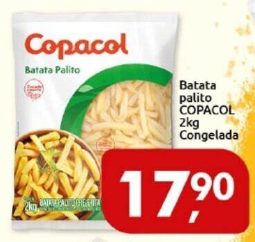 Batata Palito Copacol Kg Congelada Oferta Na Supermercados Nori