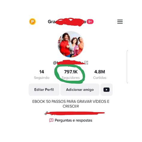 Vendo Perfil No Tiktok Aproximadamente 800Mil Seguidores Redes