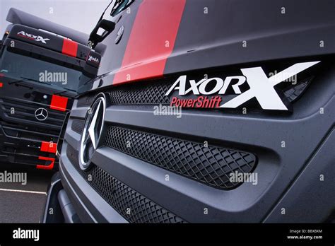 Mercedes Benz Axor X Trucks Stock Photo Alamy