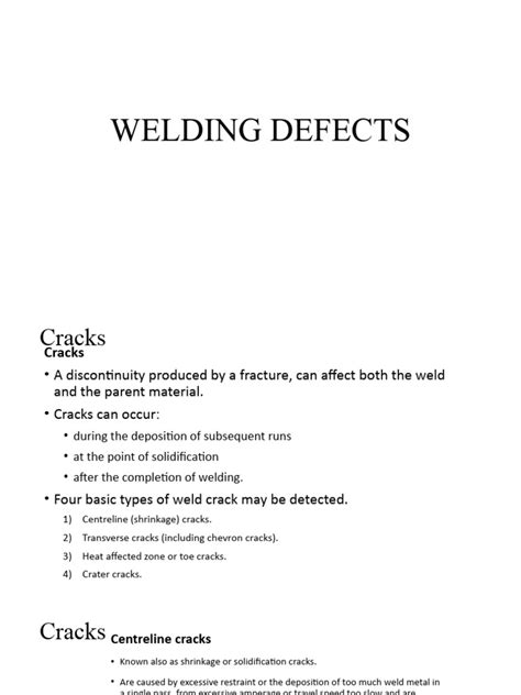 Welding Defects Pdf Fracture Welding