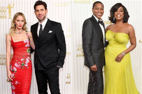 Here S What Celebrity Couples Wore On The 2023 SAG Awards Red Carpet