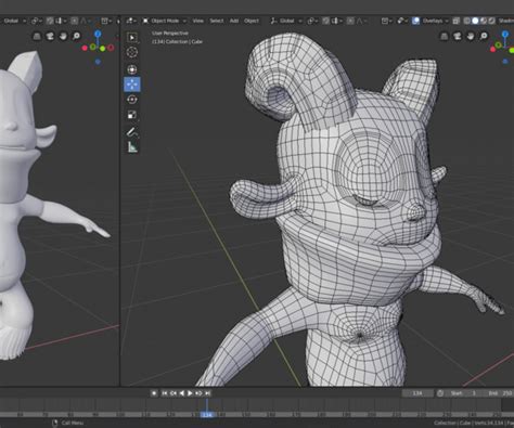 Artstation Curso Blender 28 Personagem 3d Rig E Assets Para Jogos