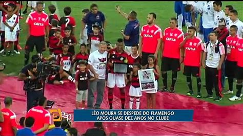 L O Moura Se Despede Do Flamengo Que Vence Nacional Uru V Deo