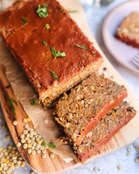 The Best Vegan Lentil Meatloaf Sweet Potato Soul by Jenné Claiborne