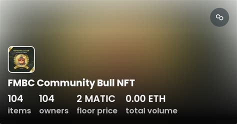 FMBC Community Bull NFT - Collection | OpenSea