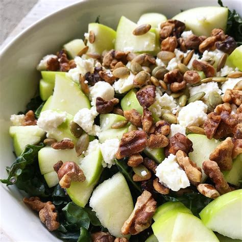 Kale Salad With Pepitas Cranberries And Feta Cheese Kale Salad Recipe Using Pumpkin Kale