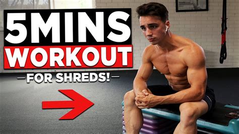 5 Min Bodyweight Workout Shredded Home Workout Fraser Wilson