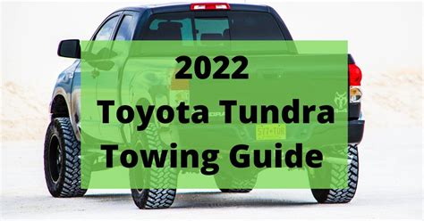 Toyota Tundra Towing Capacity Payload