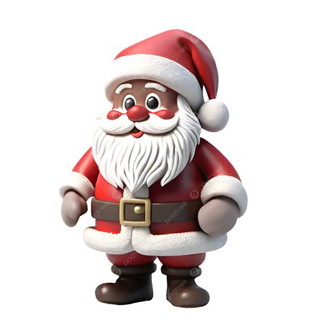 Christmas Toy Santa Claus 3d Render Christmas Toys Santa Claus 3d