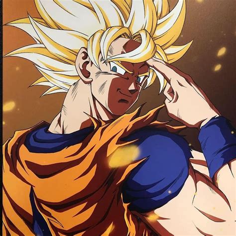 Goku Ssaiyanjin Illustrazione Manga Goku Cartoni Animati