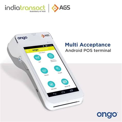 Automatic Ags Ongo Android Pos Machine At Rs 43999piece In Coimbatore