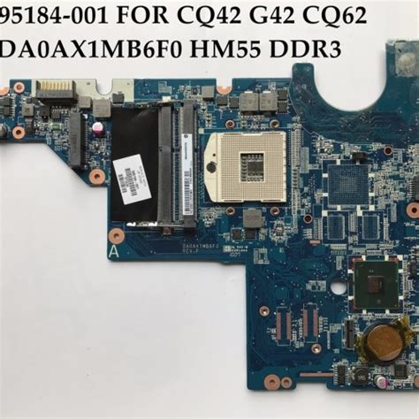 Jual Laptop Motherboard HP CQ42 G42 CQ62 595184 001 AX1 HM55 PGA989