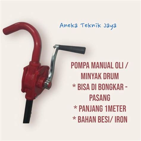 Jual POMPA OLI DRUM MANUAL POMPA OLI Shopee Indonesia