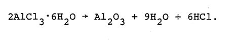 Aluminium Oxide: Reaction Of Aluminium Oxide With Hydrochloric Acid