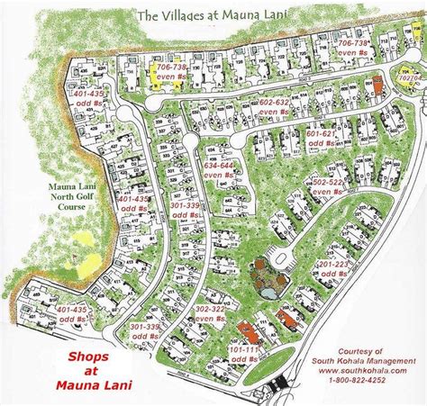 Map Of Mauna Lani Resort - Printable Maps Online