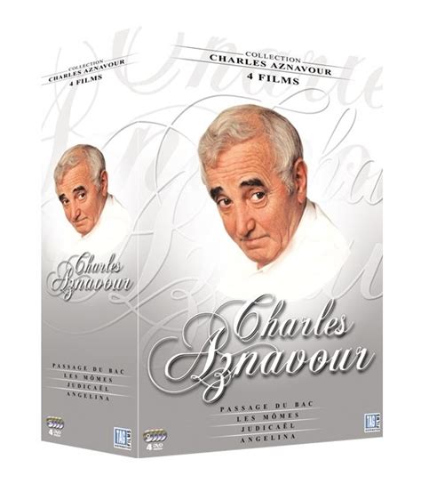 Charles Aznavour Coffret Dvd Passage Du Bac Les Momes Judicael