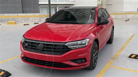 Volkswagen Jetta R Line Tiptronic Usado 2021 Color Rojo Precio 369 000