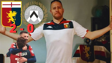 Genoa Udinese 2 0 MANIFESTA SUPERIORITA E CHIARO LA MIGLIOR