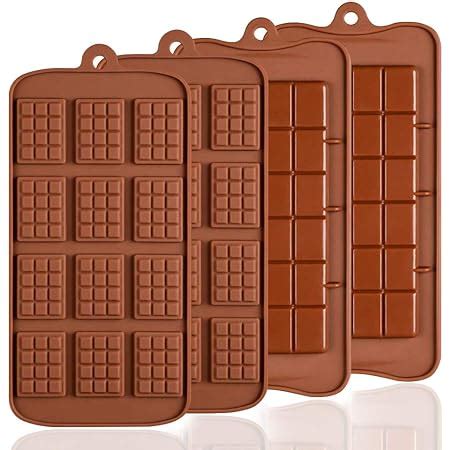 Lot De Moules Chocolat En Silicone Anti Adh Sifs Pour