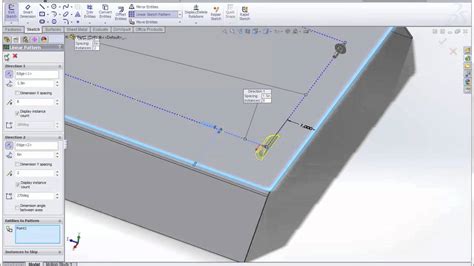 Solidworks Sheet Metal Forming Tools Youtube