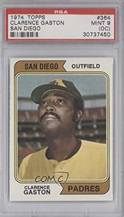 Amazon.com: Cito Gaston PSA GRADED 9 (OC) Cito Gaston (Baseball Card ...