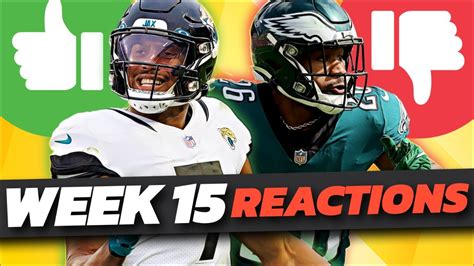 Week Fantasy Football Instant Reactions Nfl Recap Youtube