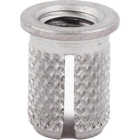 E Z LOK Press Fit Threaded Inserts Product Type Flanged Material