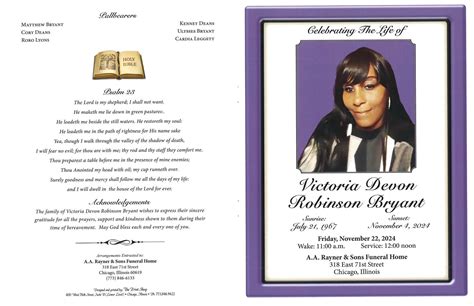 Victoria Bryant Obituary Aa Rayner And Sons Funeral Homes