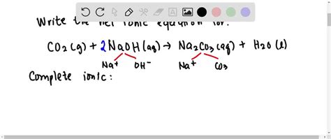 Solved When Carbon Dioxide Dissolved In An Aqueous Solution Of Sodium