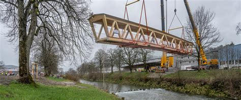 Markthallensteg Wattwil Fanzun Ag Architekten Ingenieure Berater