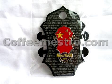 Hard Rock Cafe Shenzhen China Headstock Pin Coffeemestro