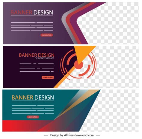 Editable Business Banner Template Vectors Free Download Graphic Art Designs