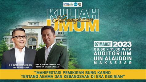 Live Pengukuhan Guru Besar Prof Dr Kh Muammar Muhammad Bakry Lc M