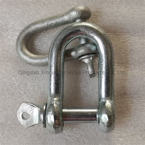 Galvanized Large Dee Shackle In European Type China D Shackle And Eu