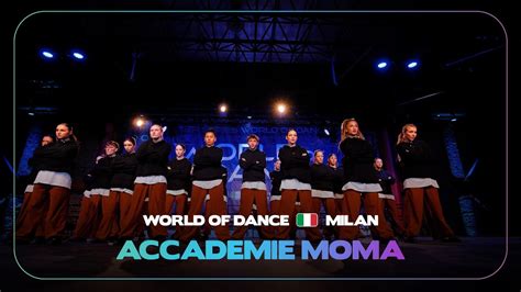 Accademie Moma Team Division Frontrow World Of Dance Milan