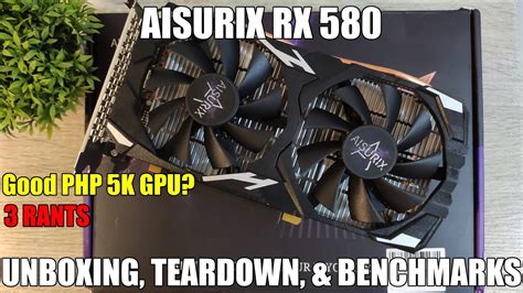 Aisurix Rx Unboxing Teardown And Benchmarks Vs Rx Gtx