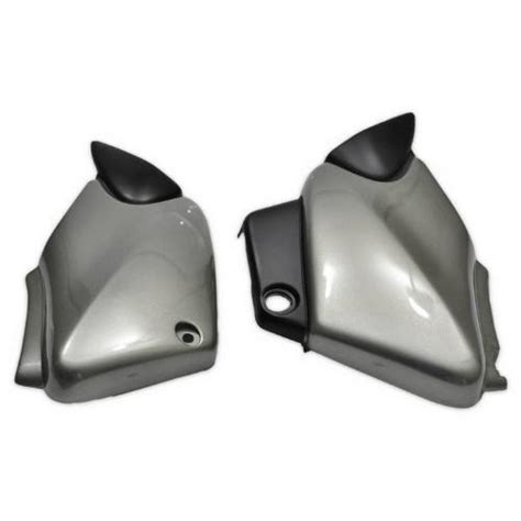 Tampa Lateral Titan 125 2000 2001 Prata Melc Carenagem De Moto