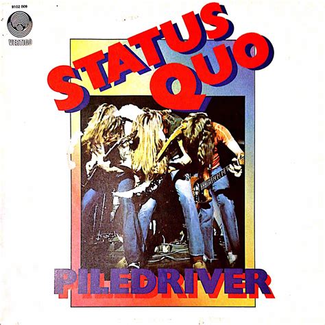 Status Quo Uk Piledriver Vertigo Recs R Dition