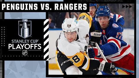 Pittsburgh Penguins At New York Rangers First Round Gm 1 Full Game