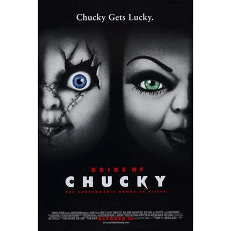 Bride Of Chucky Movie Poster Metal Print 12x16 Large Art Print On