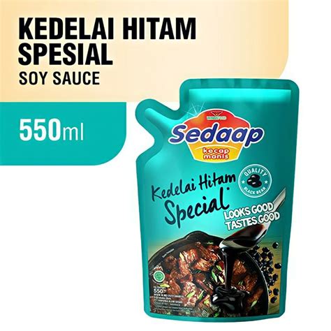 Jual Sedaap Kecap Manis Kedelai Hitam Spesial Pouch Ml Shopee