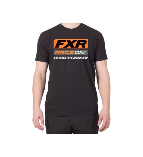 T Shirt Fxr Race Division Orange Fxr Protecrider Distribution