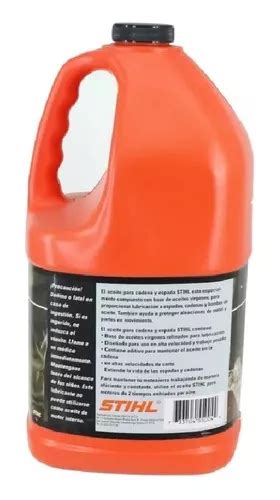 Aceite Lubricante Stihl Para Barra Y Cadena Gal N L Env O Gratis