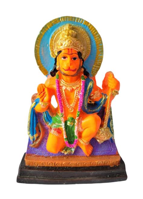 Buy Nn Globe Hanuman Ji Ki Murti In Blessing Posture With Gada Idol