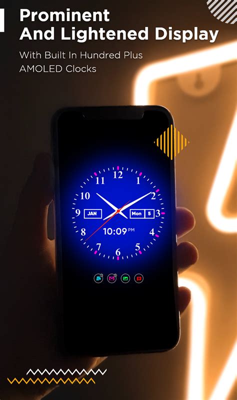 Android Always On Display Edge Light Amoled Clock Free