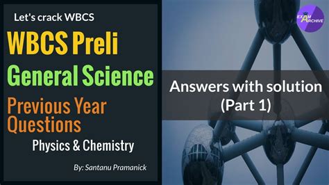 General Science Previous Year Question Paper Wbcs Wbcs