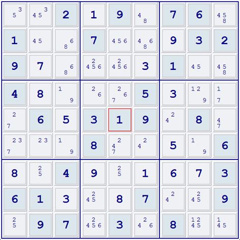 Sudoku Techniques (part 7) – The X-Wing – Expert Sudoku Solver